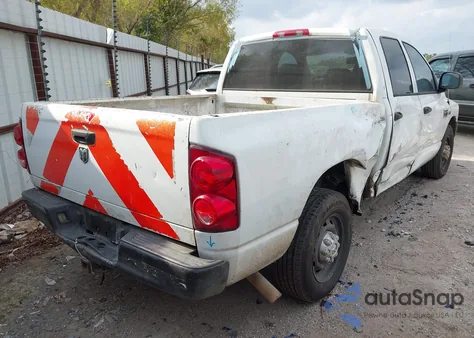 2008 Dodge Ram 2500 St/Sxt from USA, damaged, VIN 3D7KR28DX8G130074